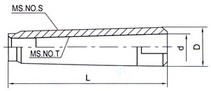 morse taper sleeve morse taper sleeve